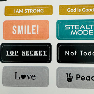 reusable stickers