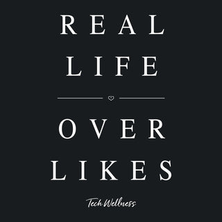 A Girl's Got Priorities: REAL LIFE OVER LIKES Says it All and Gives to Sit With Us! Wellness Wear Tech Wellness