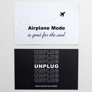 Unplug•Intention Cards • Gentle Reminders To Live In Balance With Technology Tech Wellness