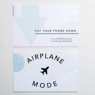 Unplug•Intention Cards • Gentle Reminders To Live In Balance With Technology Tech Wellness