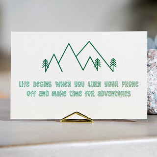 Unplug•Intention Cards • Gentle Reminders To Live In Balance With Technology Tech Wellness