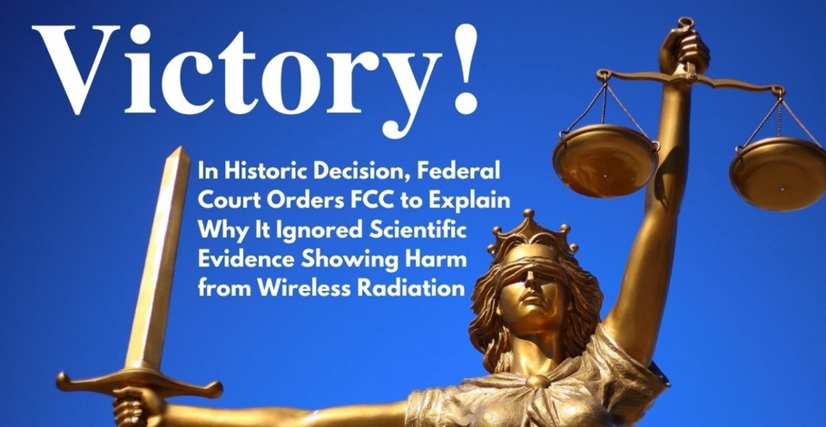Court Rules Against FCC on Cellphone Safety. Agency Has Not Done Enough To Prove EMF Is Safe. What Environmental Health Trust Win Means