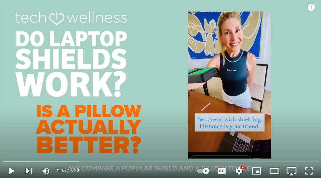 Video: EMF From A Laptop On Your Lap. Should You Use A Laptop Protecti ...
