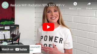 Video: Reduce WiFi Radiation 90% Low EMF VS Normal WiFi RF Demonstration with August Brice EMF Protection