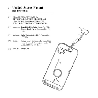 U.S. Patent No. 8,996,064 — August Brice and George Carlo EMF Protection Device