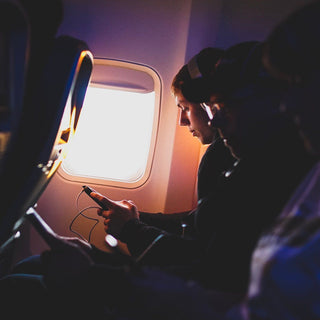 Blue Light on Airplanes-you can fix that . .
