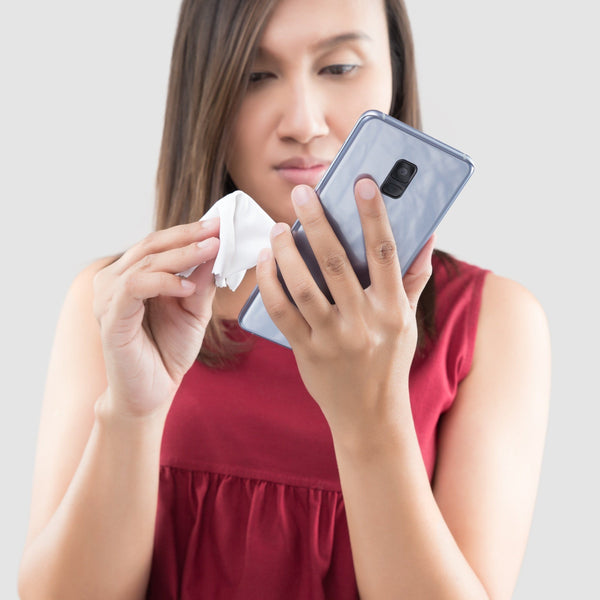 Your Phone Is Full Of Germs!  How to Kill Coronavirus and more, With CDC And Science Backed Guidelines For Cleaning Screens, Smartphones and keyboards
