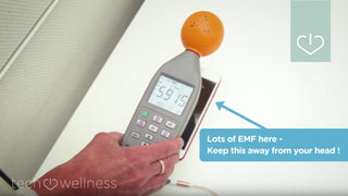 Video: Do Cellphones Cause Cancer? Air Tube Wired Headset Guideline and EMF / RF Detector