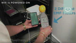 Video: EMF Radiation Coming From WiFi On and Then Shut Off
