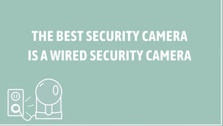 Wired Security Camera for EMF Protection With No Wireless Connections