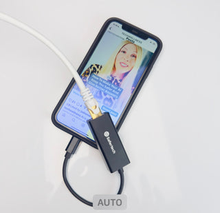 Grounded Lightning to Ethernet Adapters