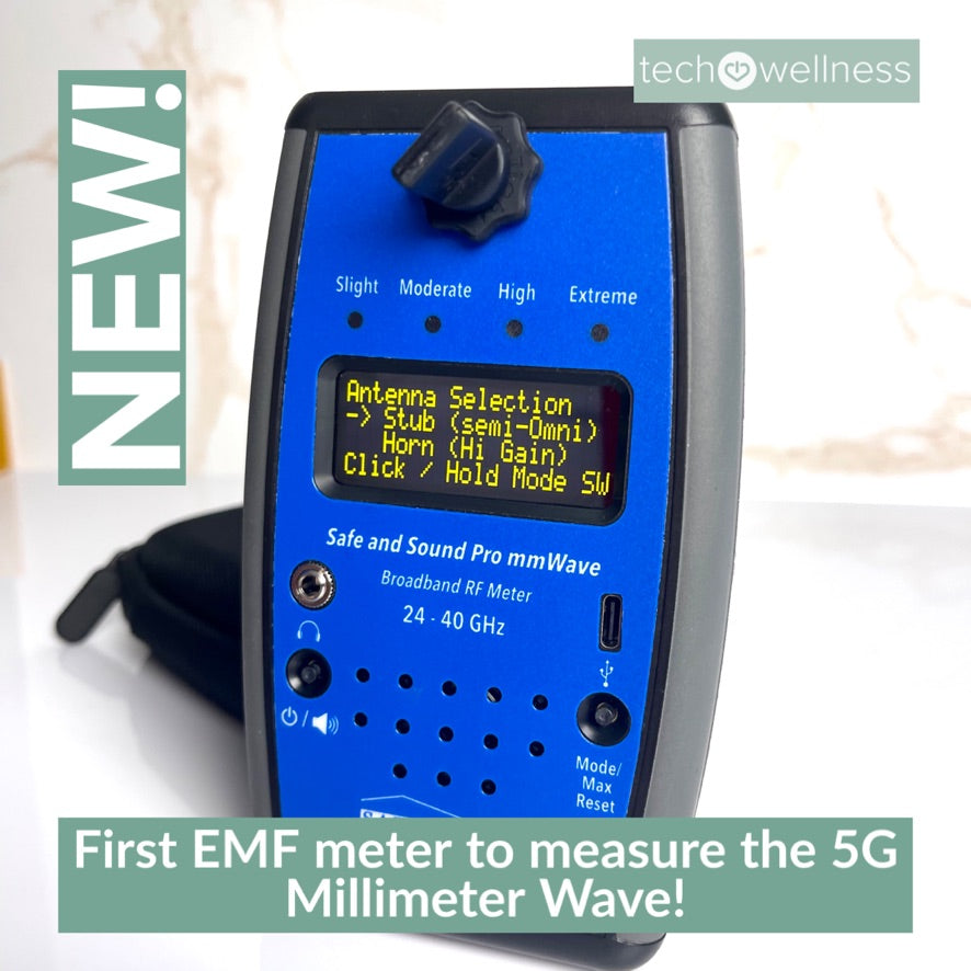 Top 5G Broadband EMF Reader. Meter Detects Millimeter mmWave•Free ...