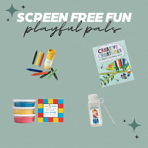 Screen Free Activity Bundle for Kids! Off-Line Fun for All Ages!