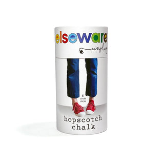 Hopscotch Chalk - 6 Super, Fun Natural & Non-Toxic Colors