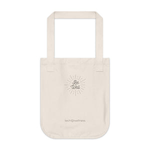 Be Well cute organic tote