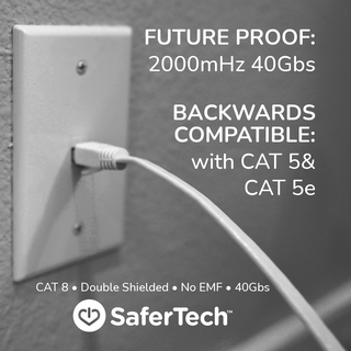 EMF - Free CAT 8 Ethernet Cables