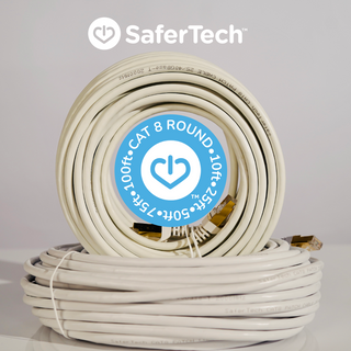 EMF - Free CAT 8 Ethernet Cables