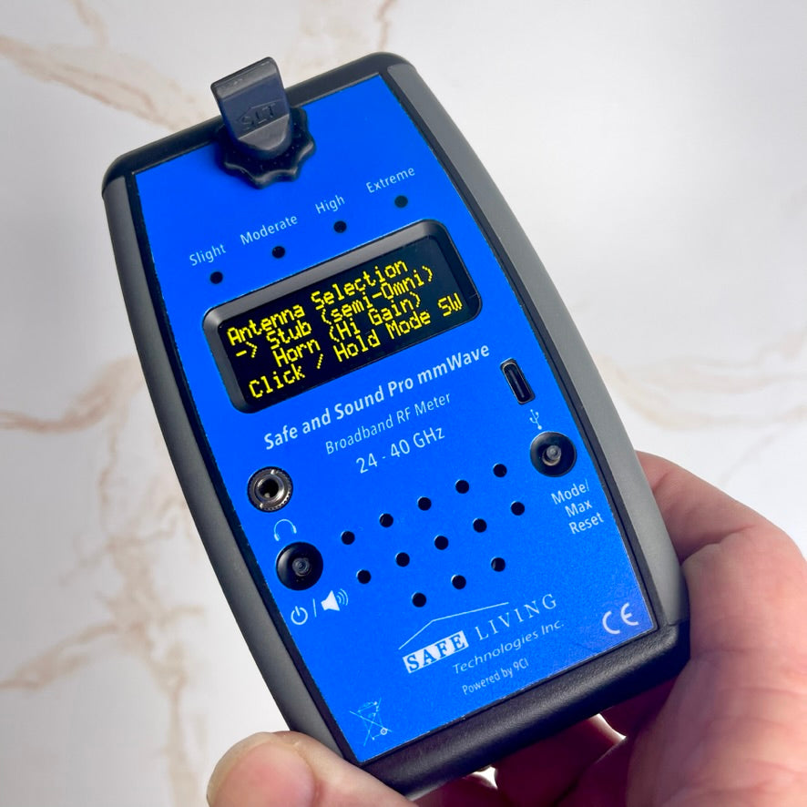 Top 5G Broadband EMF Reader. Meter Detects Millimeter mmWave•Free ...