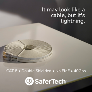 EMF - Free CAT 8 Ethernet Cables