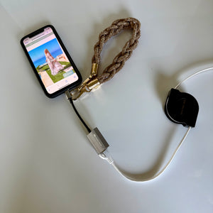 Fast Grounded Lightning Ethernet Adapter.  Charging iPhone Adapter. Use iPhone Online to prevent Radio Frequency EMF
