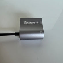 Fast Grounded Lightning Ethernet Adapter.  Charging iPhone Adapter. Use iPhone Online to prevent Radio Frequency EMF