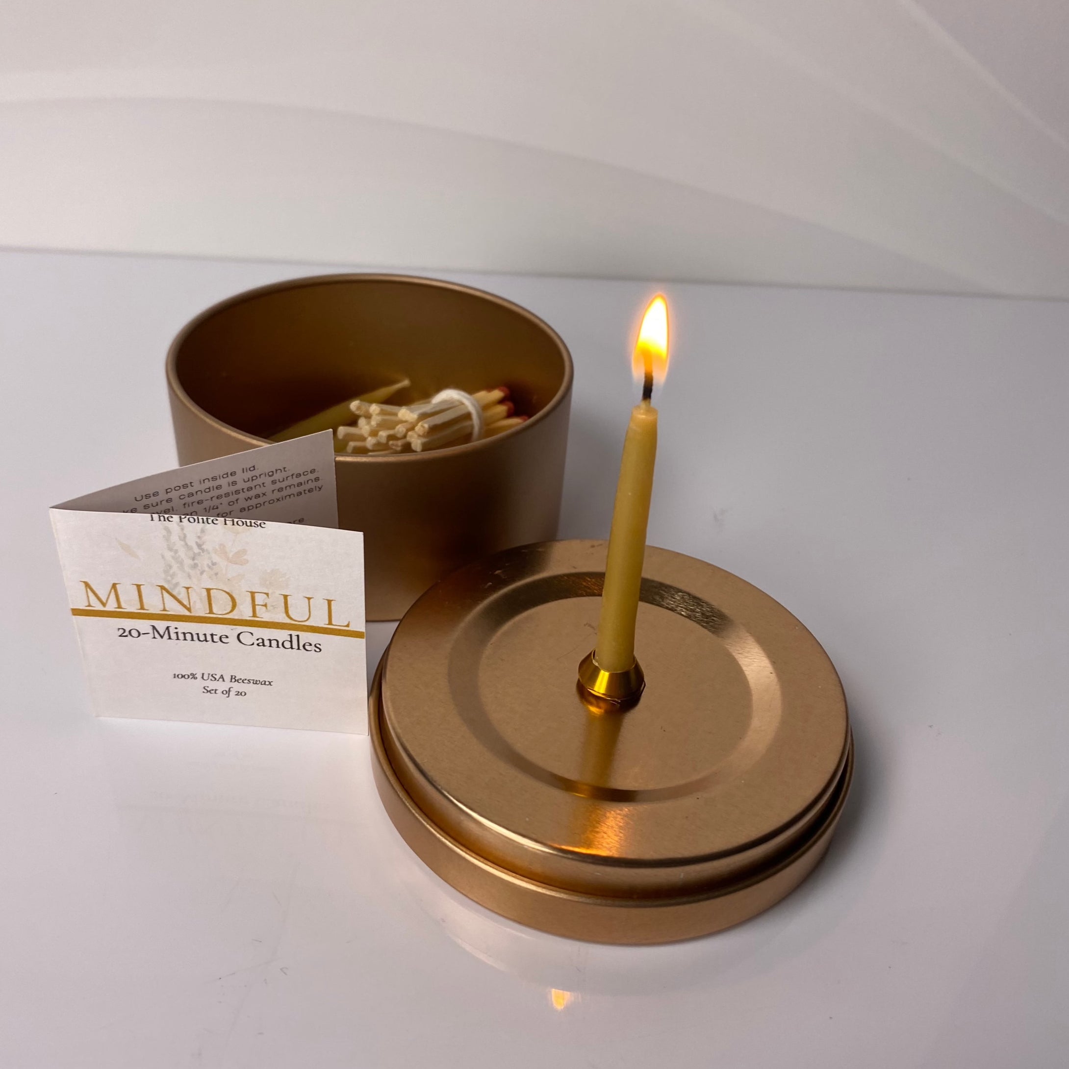 mindfull 20 minute candles