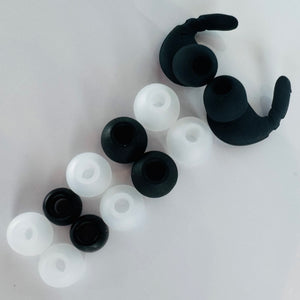 A Lovely Earbud Replacement Tip Multi-Pack. Get 6 Pair of Memory Foam and Silicone Ear Tips