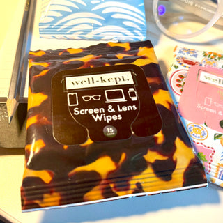 Screen Cleansing Wipes