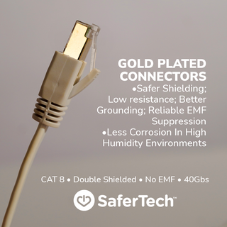 EMF - Free CAT 8 Ethernet Cables