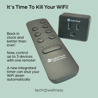 NEW! EMF Protection WiFi Kill Switch With A Timer Option Included