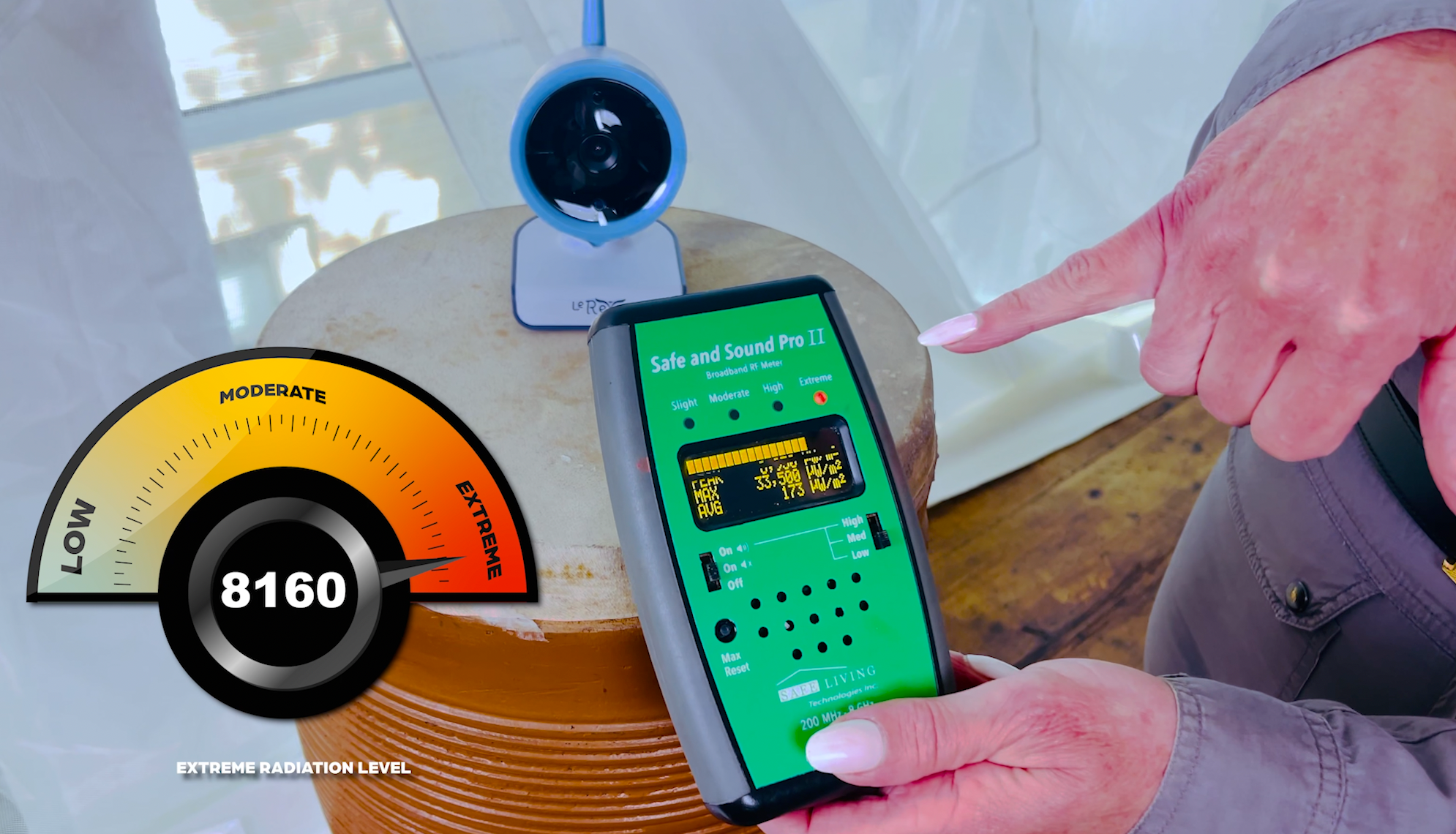 Best low deals emf baby monitor