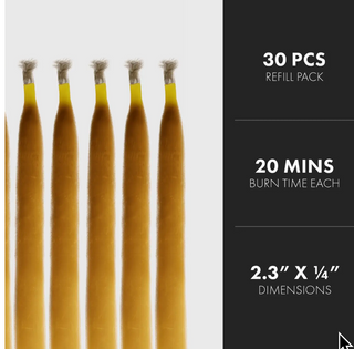 extra refill 20 tiny candles