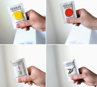 20 Pack assortment oragne, lavender, peppermint, lemon and eucalyptus wipes no toxins