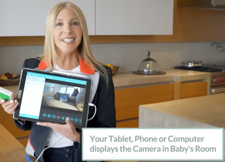 Wired no emf baby monitor
