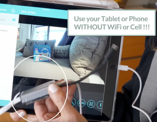No WiFi & No EMF Wired Baby Monitor System