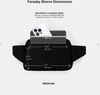 travel top faraday bag