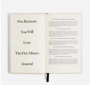 The Five Minute Journal: 5 Minutes A Day Of Balance And Wellness