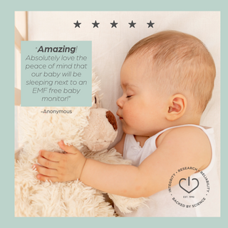 EMF Free Wired Baby Monitor | NO Radiation-NO WiFi-NO Hacking