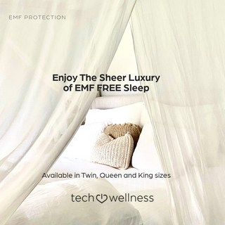 EMF Canopy - Natural EMF Protection Tent For Your Bed