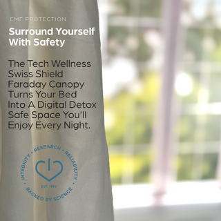 TECH WELLNESS CANOPY TURNS YOUR BED INTO A SAFE SPACE