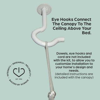 EMF Canopy - Natural EMF Protection Tent For Your Bed