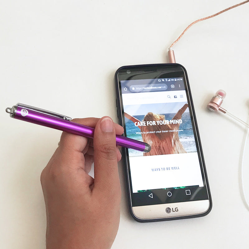 Stylus Pens For EMF Protection on iPad and iPhone. Our best Stylus -Comes With Extra FREE TIP