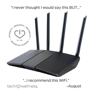 Specially modified Low EMF WiFi