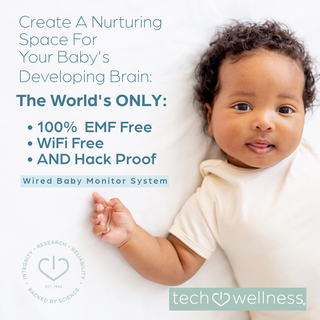 EMF Free Wired Baby Monitor | NO Radiation-NO WiFi-NO Hacking