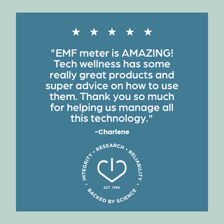 Easy EMF & RF Radiation Detector | Calibrated & Certified Accuracy