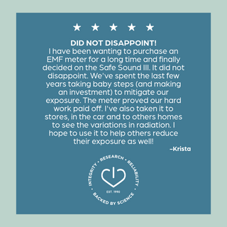 Easy EMF & RF Radiation Detector | Calibrated & Certified Accuracy