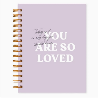 Your are so loved pink heavy duty beautiful journal
