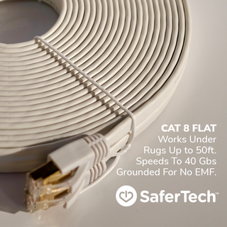 EMF - Free CAT 8 Ethernet Cables