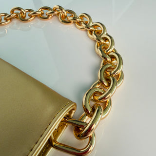 Privacy, no tracking no emf gold bag and chain