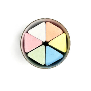 Hopscotch Chalk - 6 Super, Fun Natural & Non-Toxic Colors
